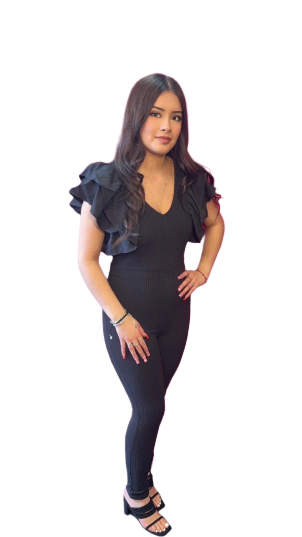 LELA Black Jumpsuit